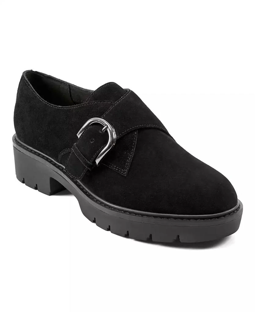 Easy Spirit Women's Kasen eFlex Buckle Lug Sole Oxfords 1
