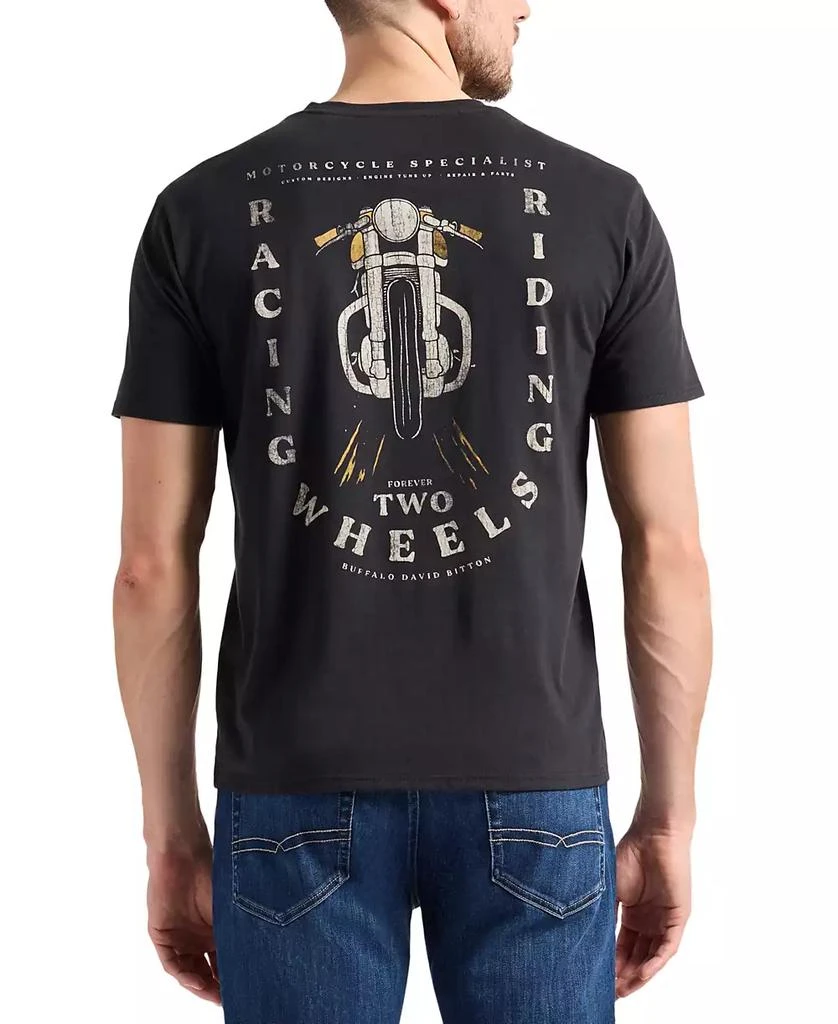 BUFFALO David Bitton Men's Motorcycle Graphic T-Shirt 1