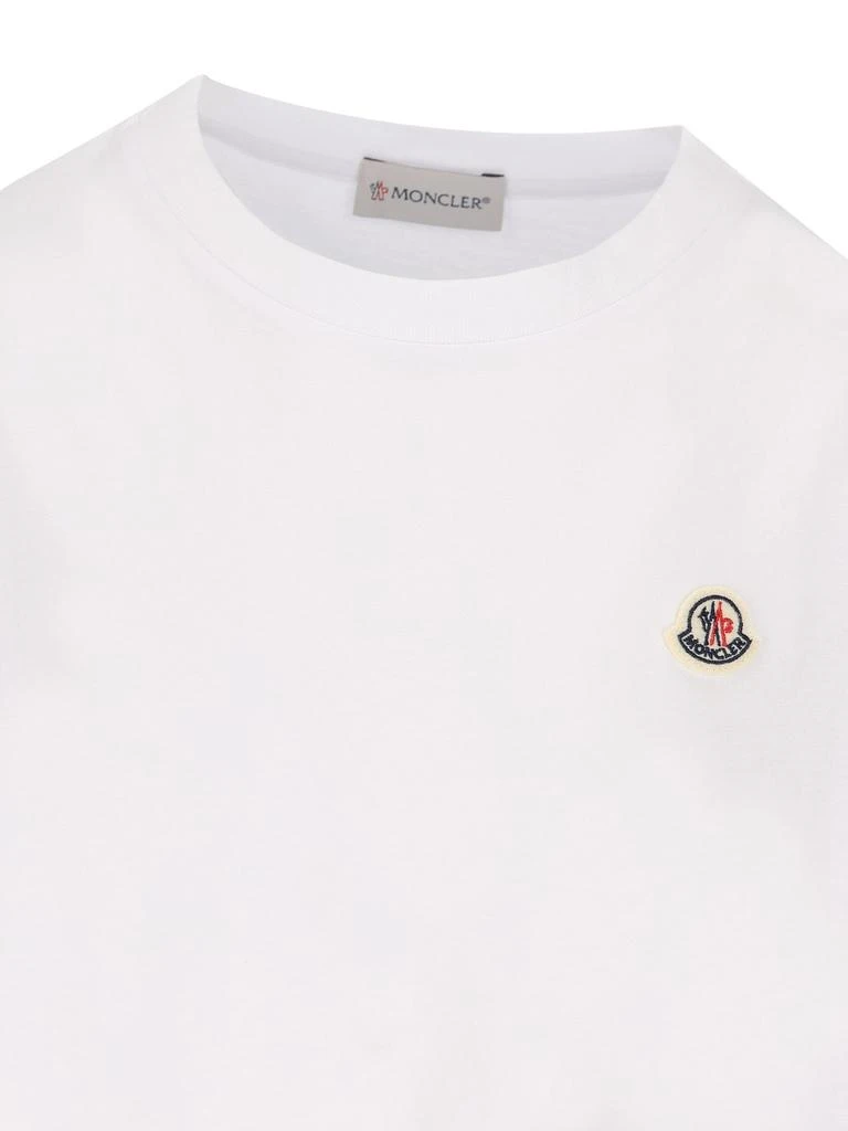 Moncler Moncler Enfant Logo Patch Crewneck T-Shirt 3