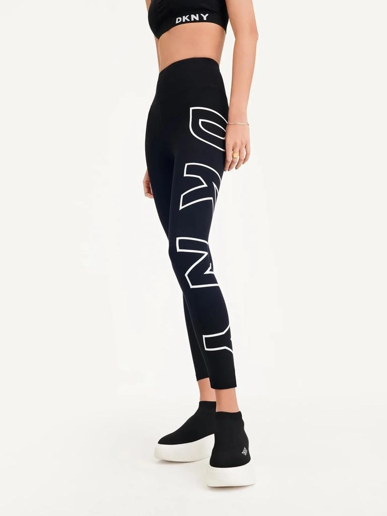DKNY Outline Logo Legging 1