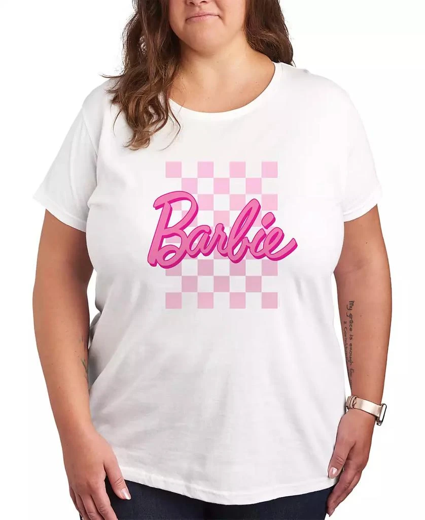 Hybrid Apparel Trendy Plus Size Barbie Graphic T-shirt 1