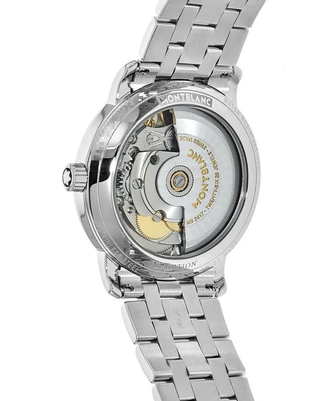 MontBlanc Montblanc Tradition Silver Dial Steel Women's Watch 124783 3