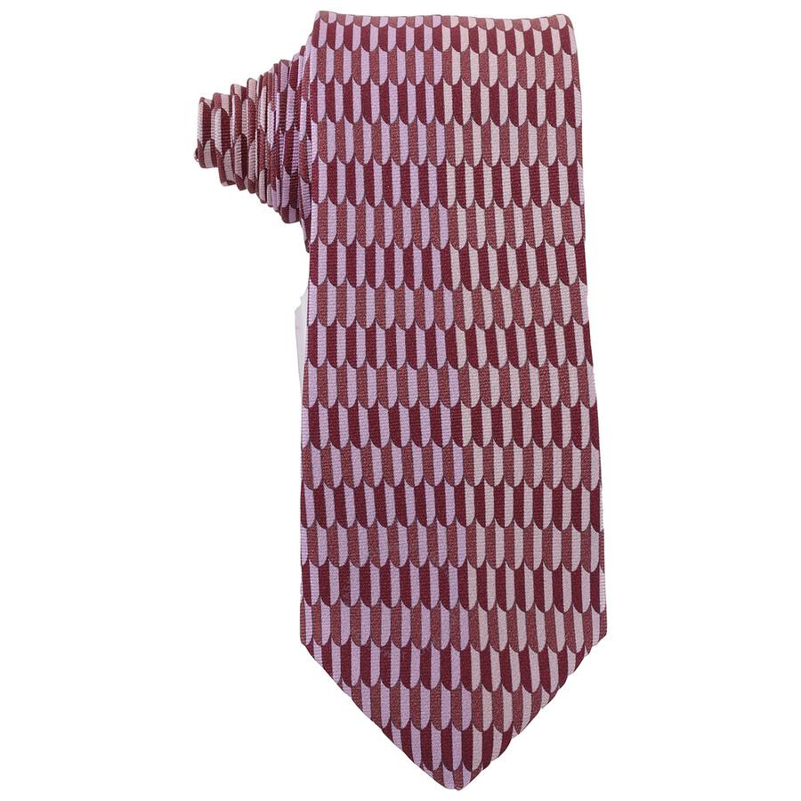 BVLGARI Logomania Printed Silk Tie