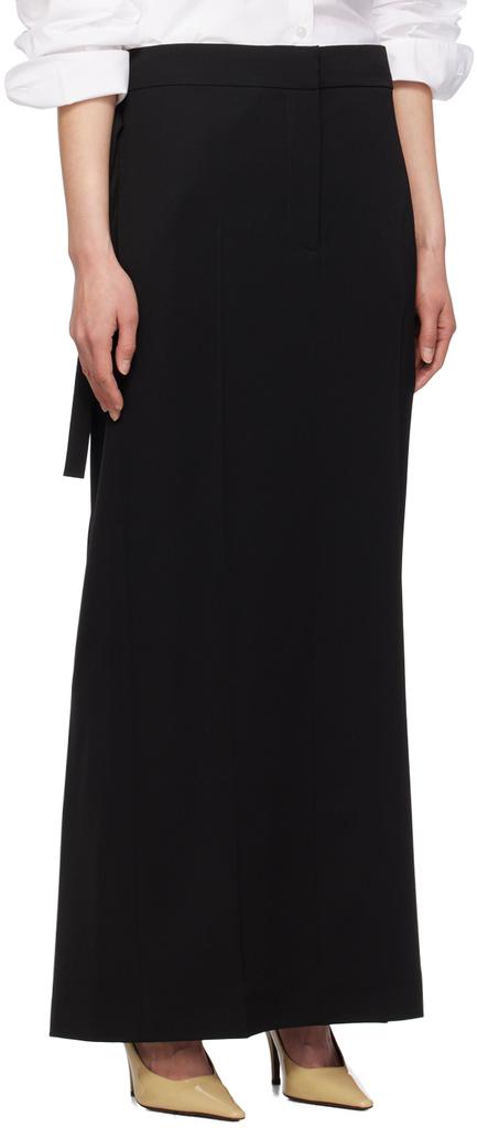 The Row Black Trevy Maxi Skirt