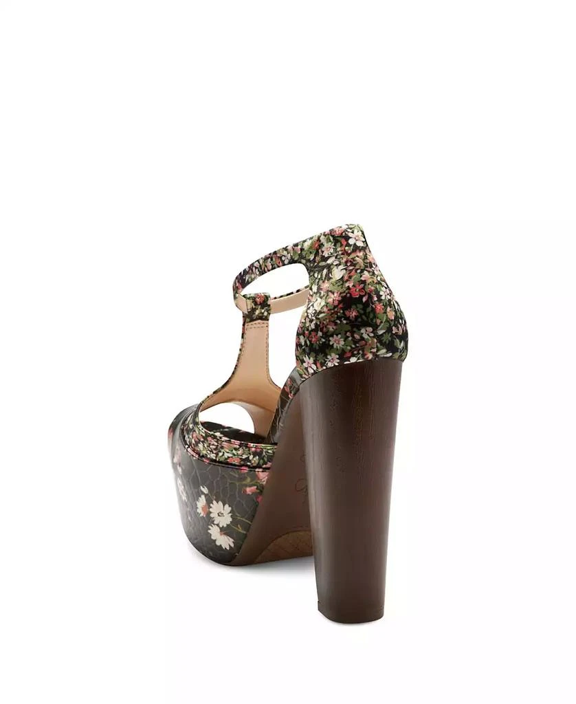 Jessica Simpson Women's Dany T-Strap Platform High-Heel Sandals 8