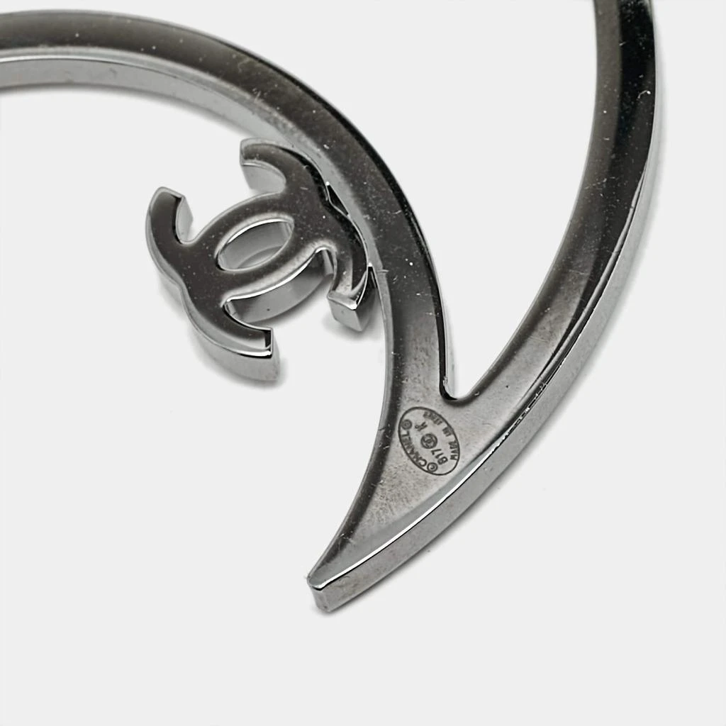 Chanel Chanel CC Moon Crystals Silver Tone Brooch 3