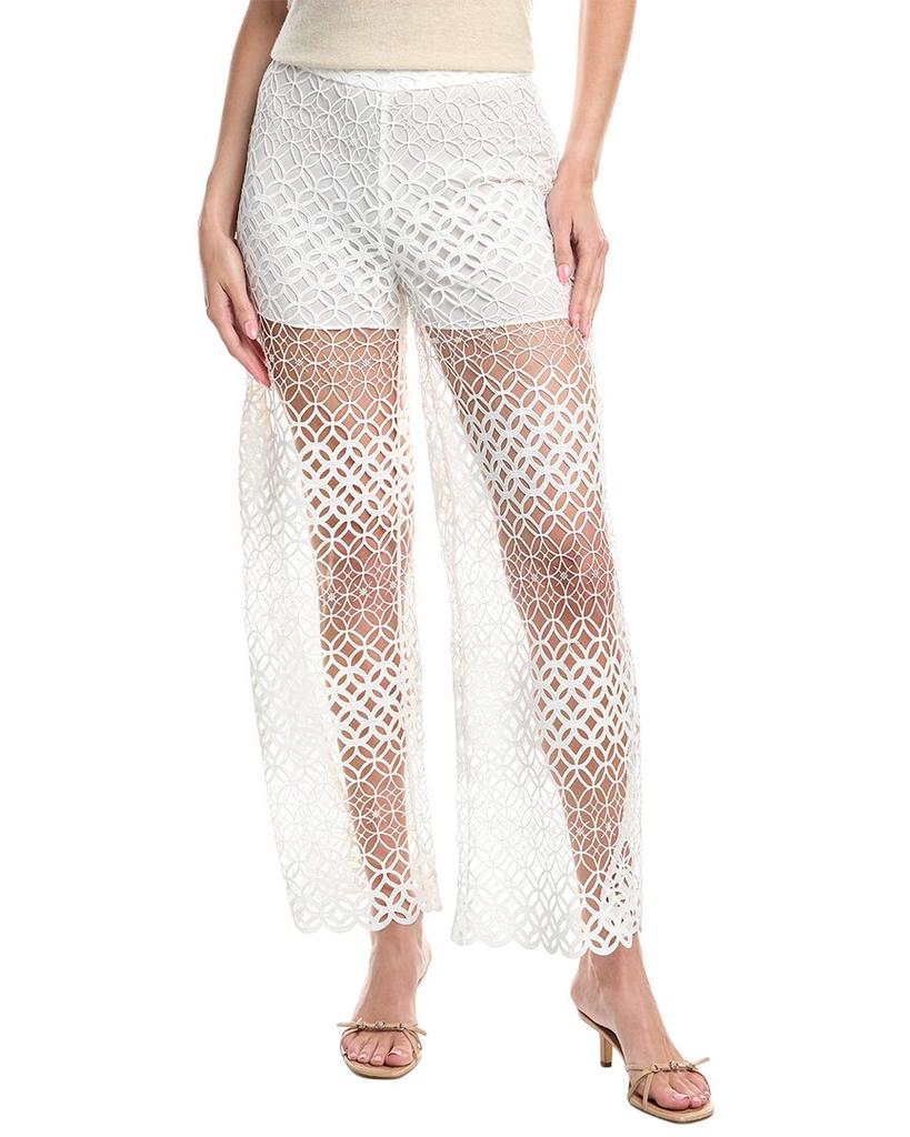Milly Milly Nolana Abstract Lace Pant