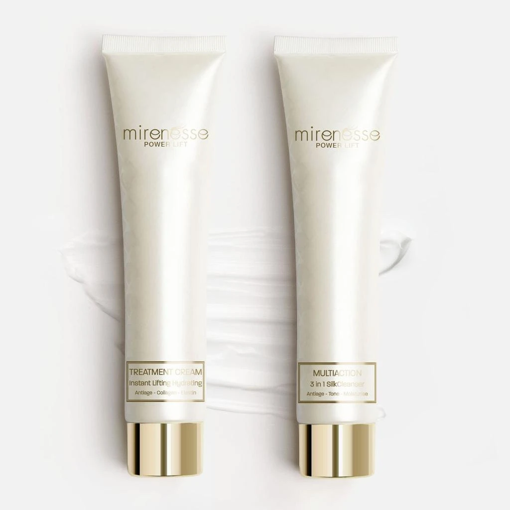 Mirenesse Power Lift Treatment Cream + FREE Multi Action 3-in-1 Silk Cleanser 1
