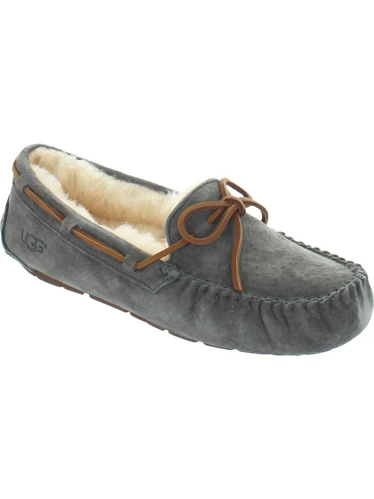 UGG Dakota Womens Suede Sheepskin Lined Moccasin Slippers 1