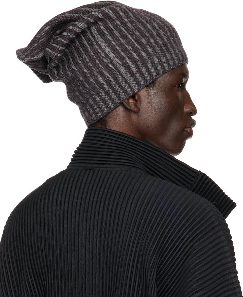 BEANIE SCARF HOMME PLISSÉ ISSEY MIYAKE HOMME PLISSÉ ISSEY MIYAKE Brown Beanie Scarf Homme Plisse