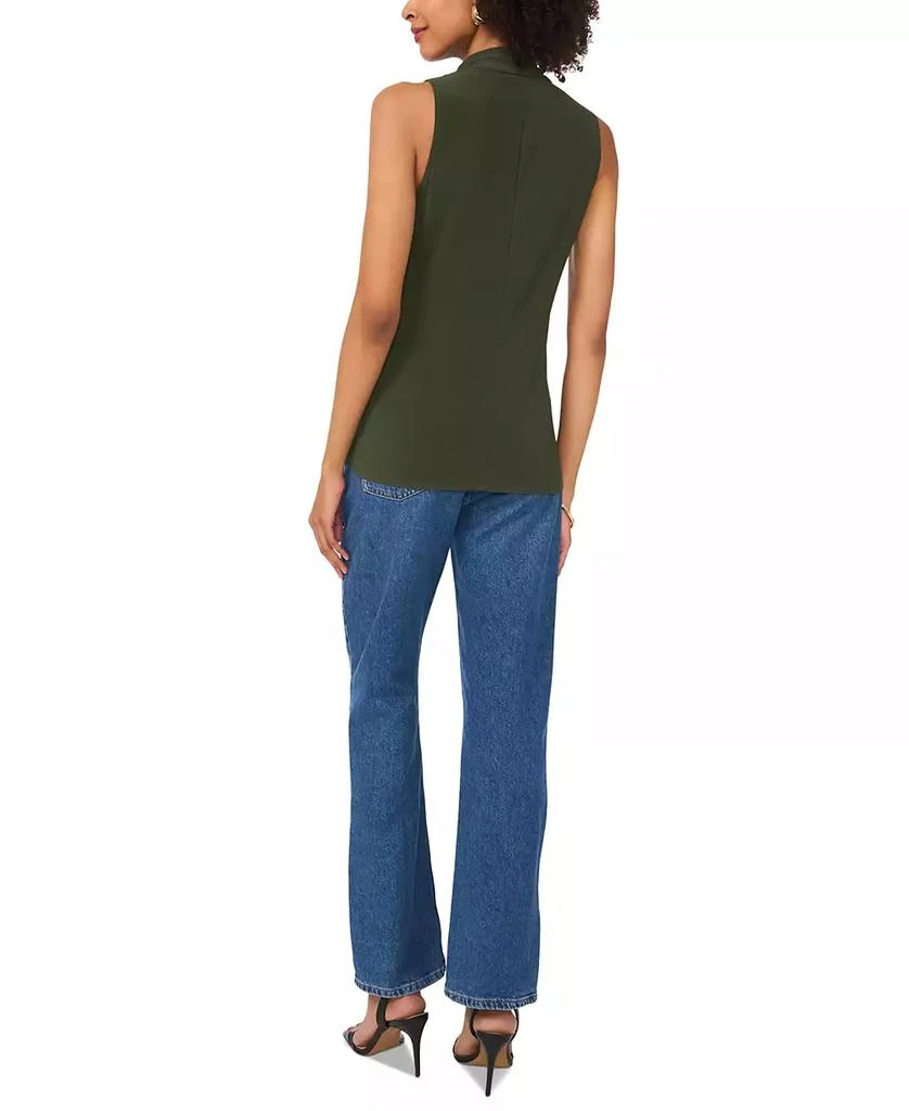 Vince Camuto Women's Crossover Wrap-Front Sleeveless Top 4