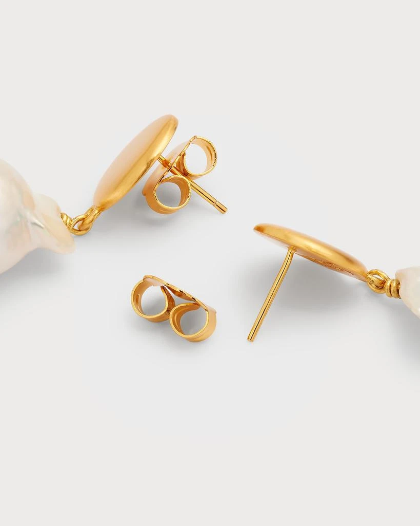 NEST Jewelry Baroque Pearl Drop Earrings 4
