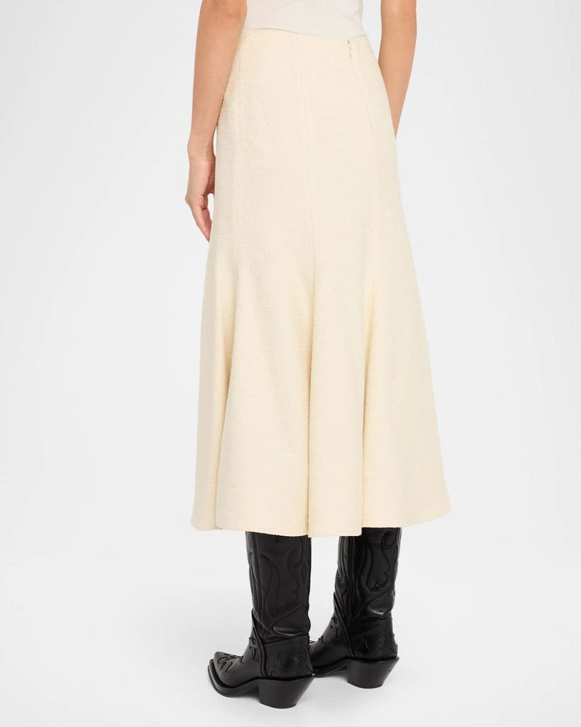 Gabriela Hearst Selma Paneled Flare Midi Skirt 3