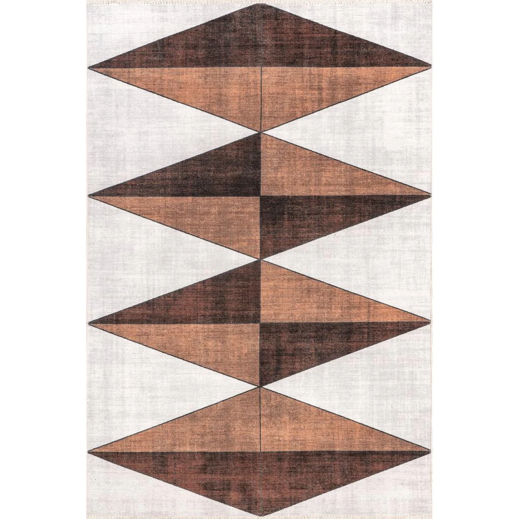 nuLOOM Isolde Diamond Machine Washable Area Rug 2