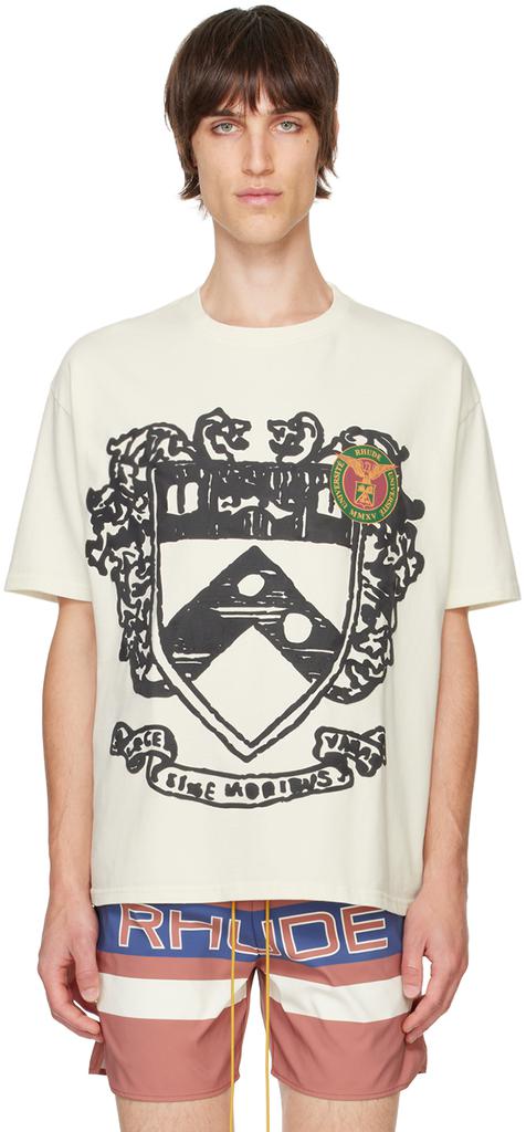 【関税込み】Rhude ホワイト Runway Plaque Tシャツ Rhude White Runway Plaque T-shirt - T-Shirts - BeyondStyle