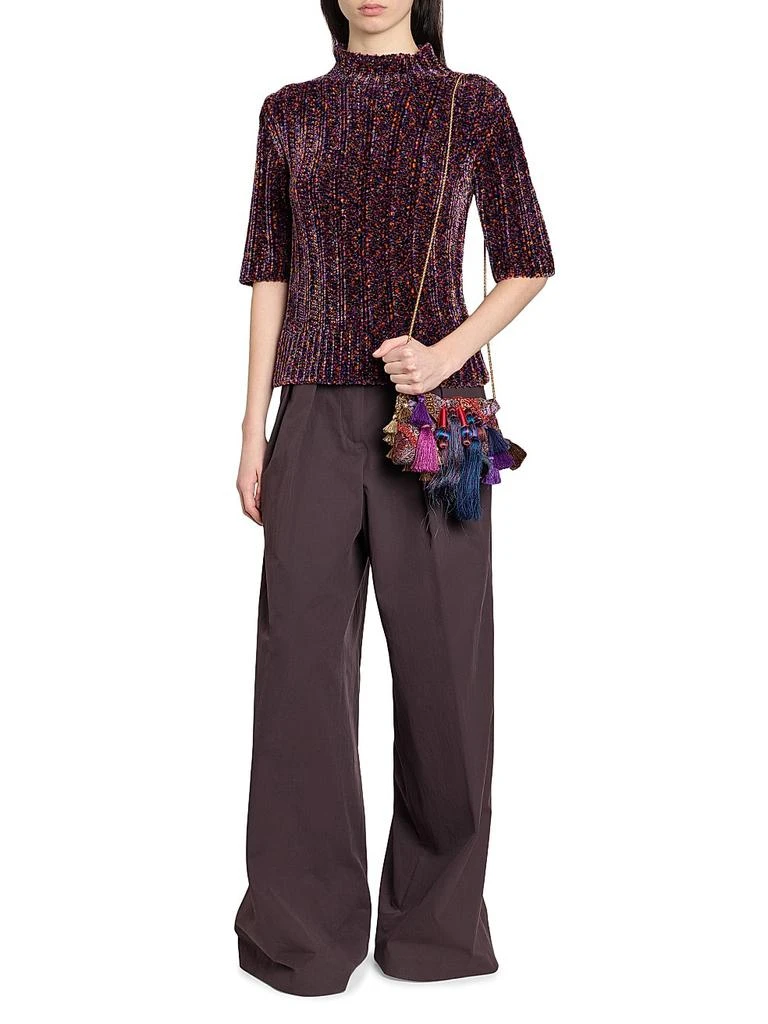 Dries Van Noten Terri Speckled Knit Top 2