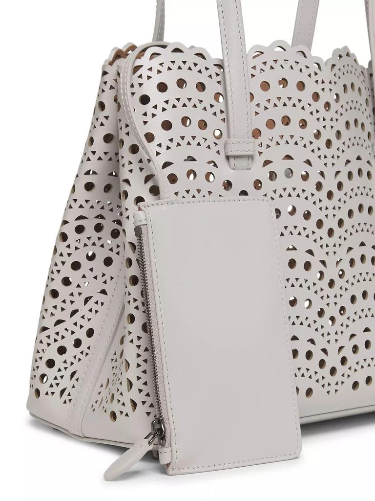 Alaïa Mina 25 Perforated Leather Tote 8