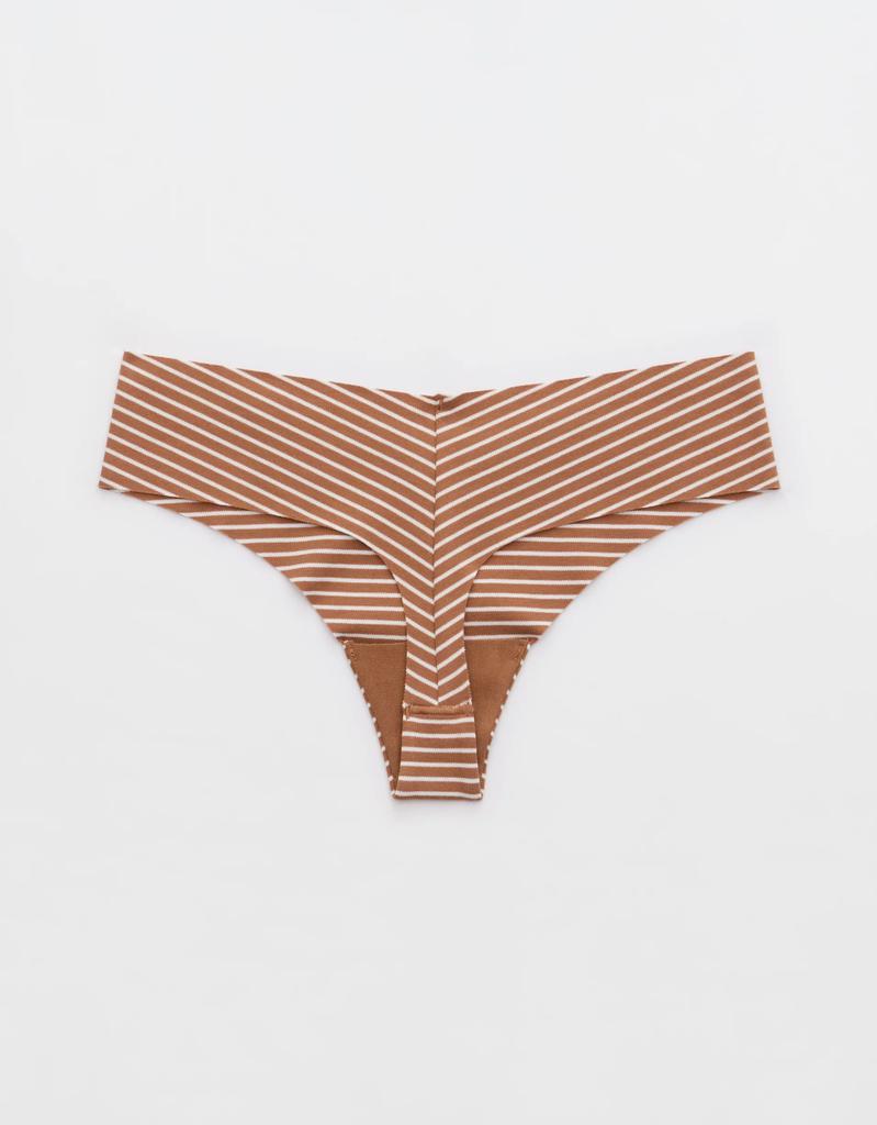Aerie Superchill No Show Cotton Thong Underwear