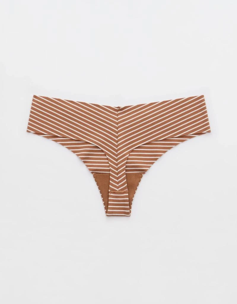 Aerie Superchill No Show Cotton Thong Underwear 2