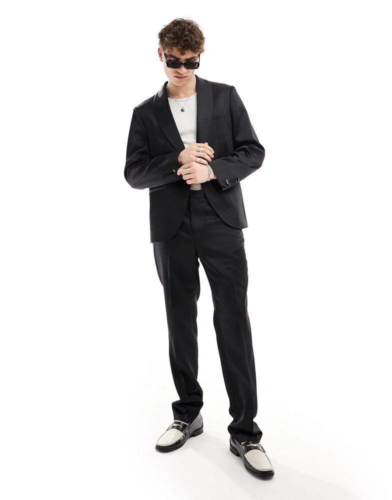 Twisted Tailor Twisted Tailor draco suit jacket in black 5