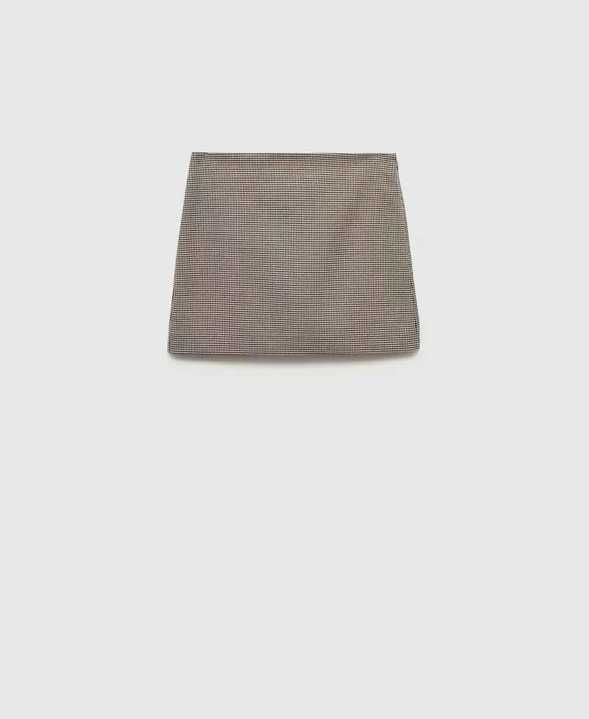 Mango Women's Houndstooth Miniskirt 2