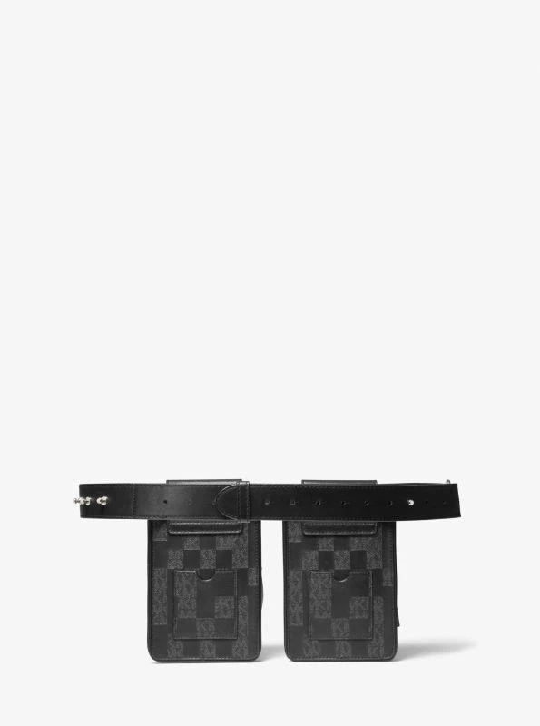 Michael Kors ASHYA X MICHAEL KORS Saga Signature And Leather Multi Bag 3