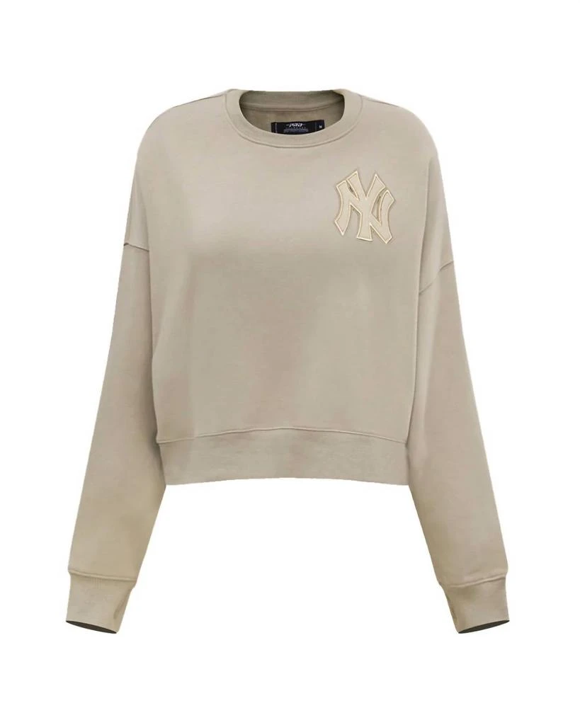 Pro Standard Pro Standard - Women
s Yankees Crop Sweatshirt Sweater