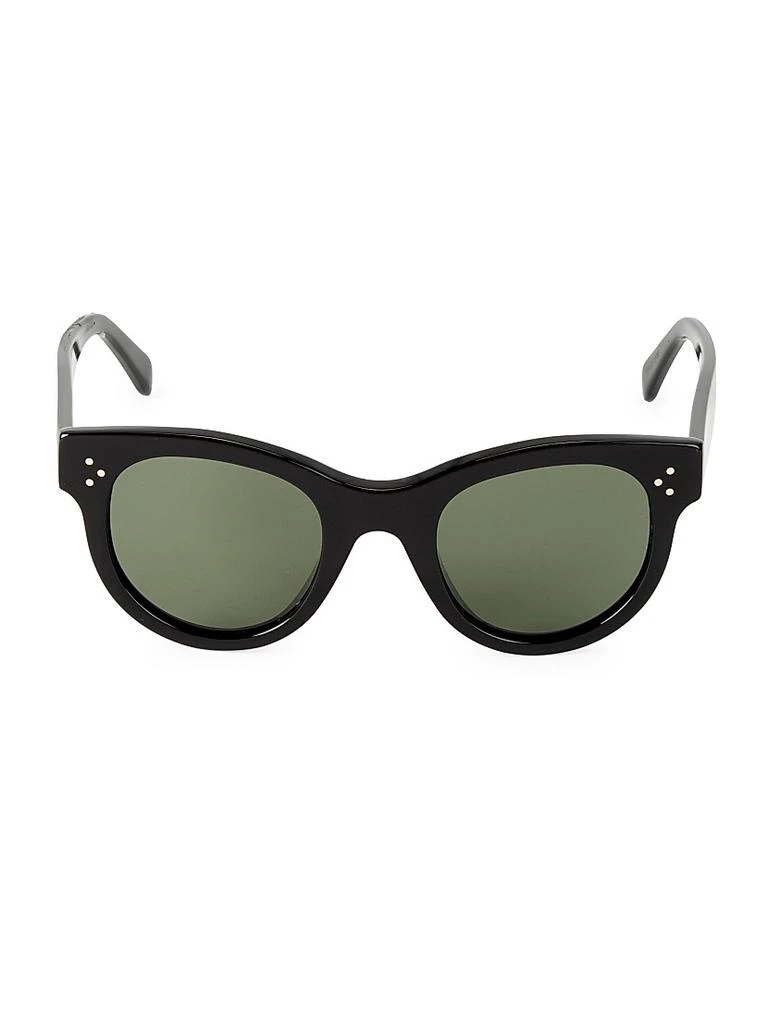 Celine 48MM Havana Square Sunglasses 2