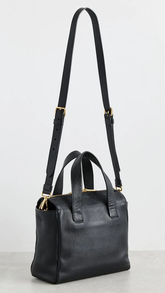 What Goes Around Comes Around Prada Black Calfskin Convertible Handbag 3