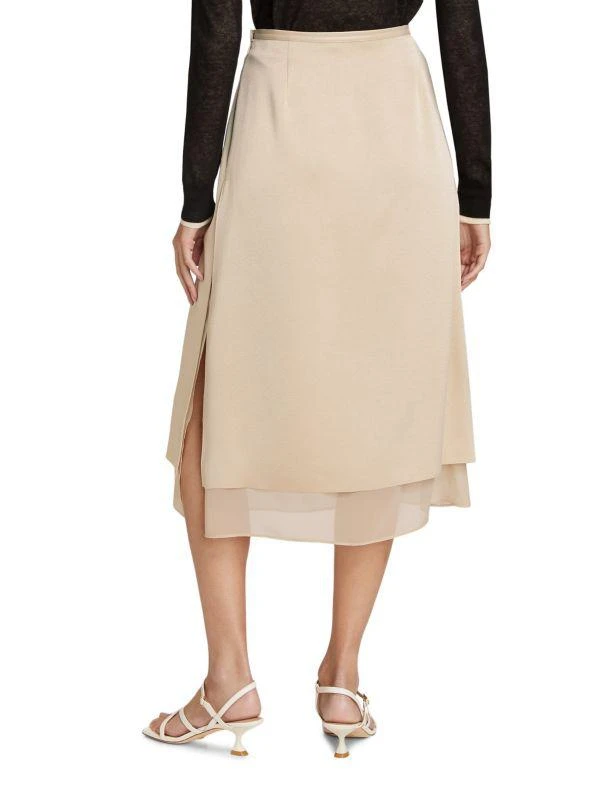 Satin Pencil Midi Skirt – On Sale Now with Up to 61% Off