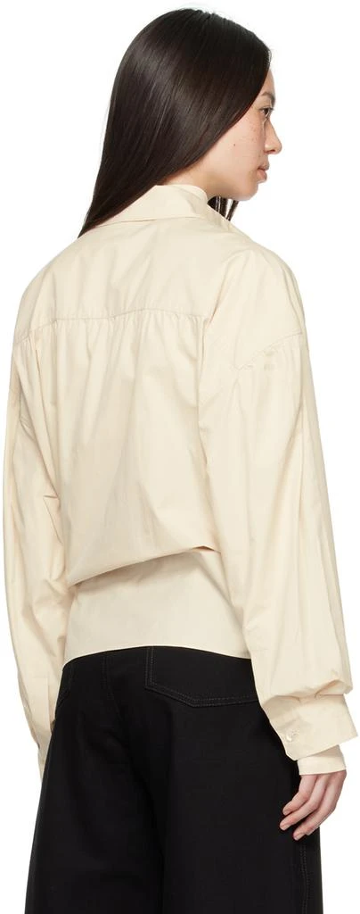 Lemaire Off-White Twisted Shirt 3