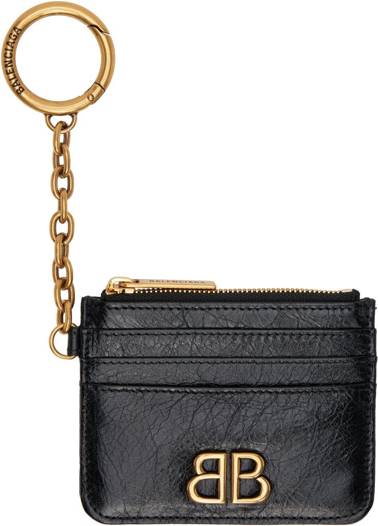 Balenciaga Crush Long Coin And Card Holder Quilted - Fashion