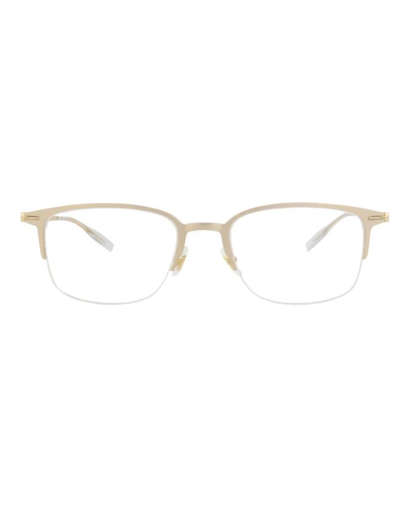 MontBlanc Square-Frame Alluminium Optical Frames 1