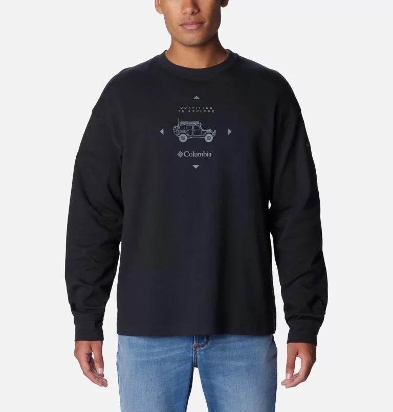 Columbia Columbia Men's Duxbery  Relaxed Long Sleeve Crew- 1