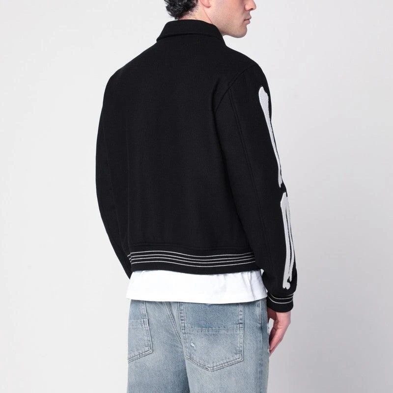 AMIRI Men's Wool Blend Jacket With Logo 2
