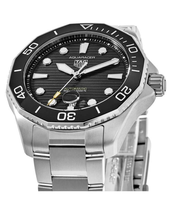 TAG Heuer Tag Heuer Aquaracer 300M Automatic Black Dial Steel Men's Watch WBP201A.BA0632 3