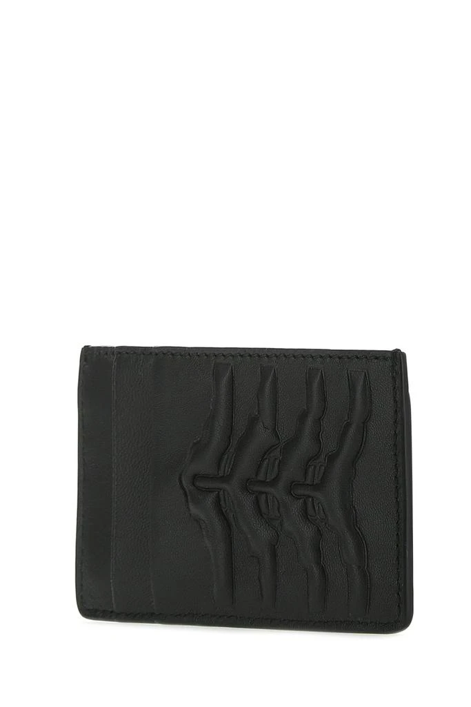 Alexander McQueen Alexander McQueen Embossed Rib Cage Cardholder 2