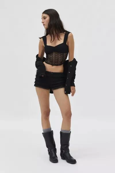 Kimchi Blue Kimchi Blue Stacia Embroidered Mesh Tank Top 2