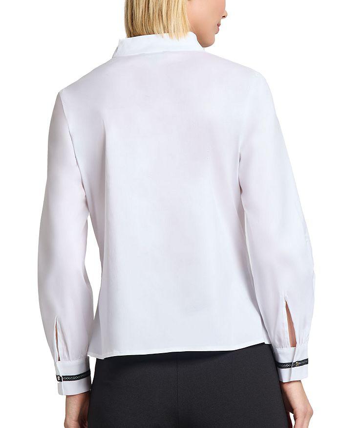 Misook Stand Collar Blouse