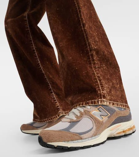 New Balance 2002R suede and mesh sneakers 4