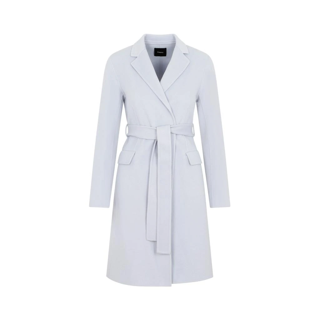 Theory Theory Long Sleeved Belted Coat 1
