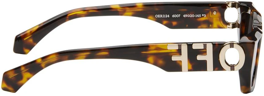 Off-White Brown Fillmore Sunglasses 2