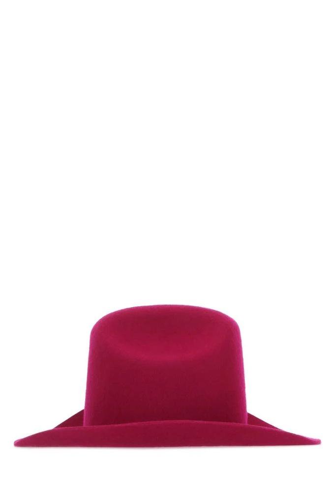 RUSLAN BAGINSKIY Ruslan Baginskiy Logo Embroidered Wide Brim Cowboy Hat 2