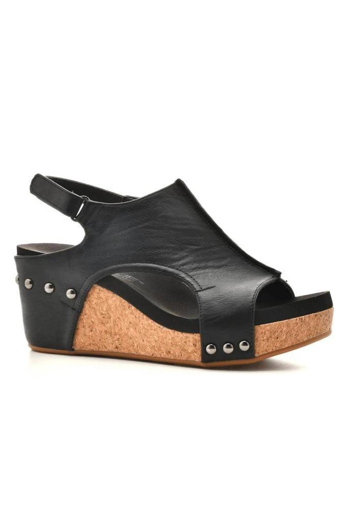 Corkys Footwear Say Baby Cork Wedge Sandals 1