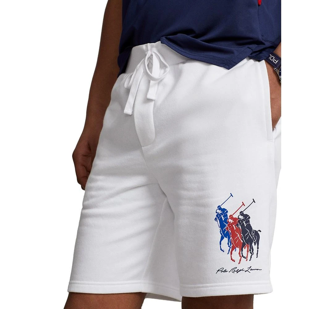 Polo Ralph Lauren Men's 8-1/2-Inch Triple Pony Fleece Shorts 3