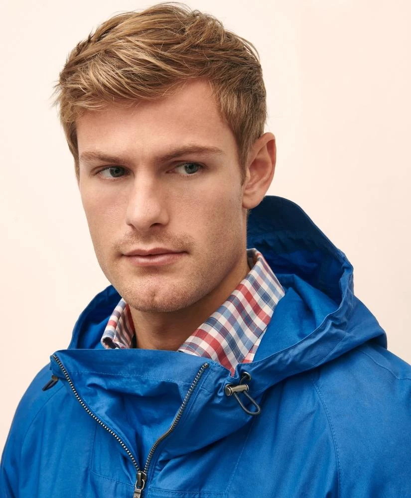Brooks Brothers Cotton Hooded Popover 3