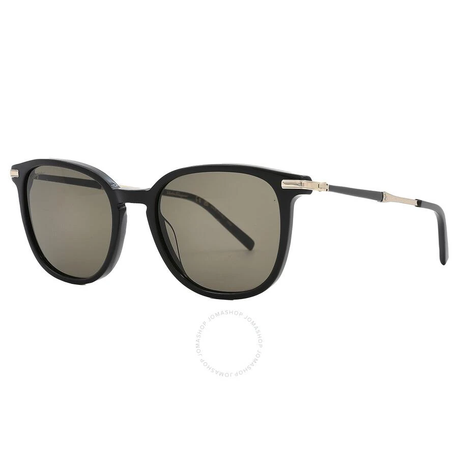 Salvatore Ferragamo Salvatore Ferragamo Grey Square Men's Sunglasses SF1015S 001 52 3