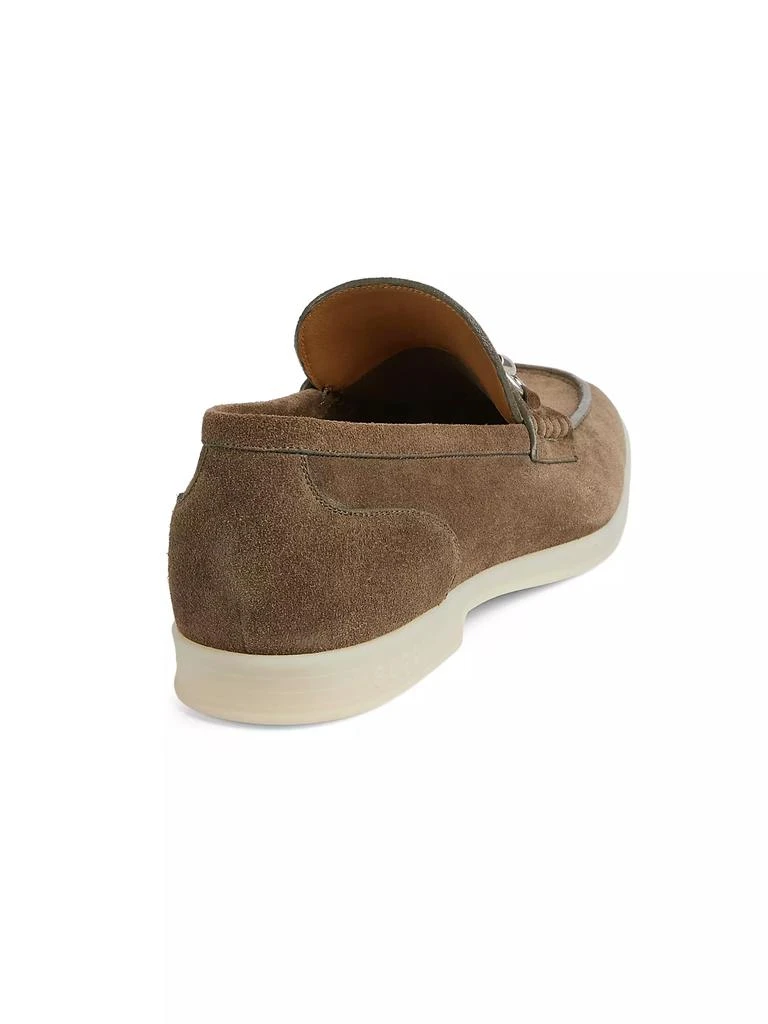 Gucci Konrad Suede Loafers - Business Casual Shoes - Free  display picture 1