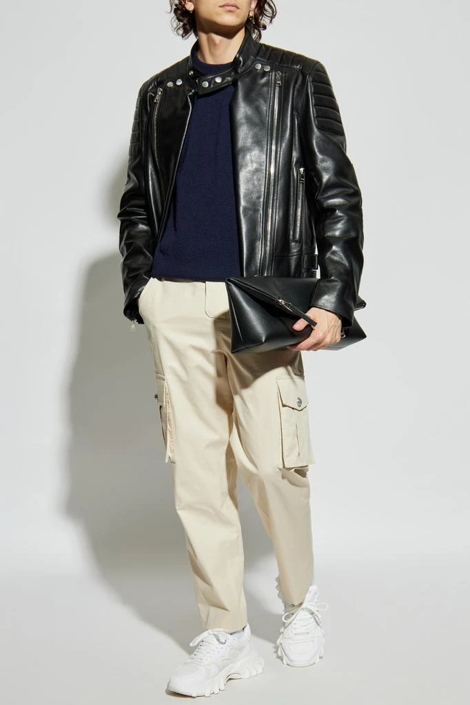 Balmain Sweater with snap fastening on the shoulder 2