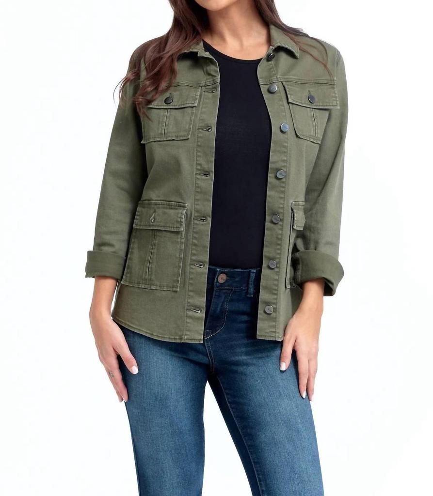 1822 Denim 1822 Denim - Stretch Utility Jacket